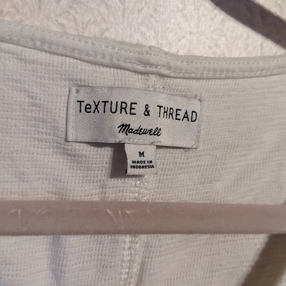 Texture & Thread Madewell Tie-front Tank - Picture 2 of 5